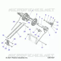 SUSPENSION, POSTERIORE COPPIA ARM