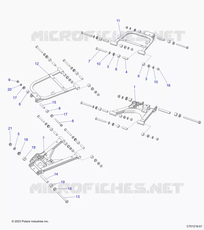 SOSPENSIONE POSTERIORE CONTROL ARMS