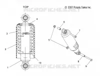 SHOCK ANTERIORE PISTA (7043328)