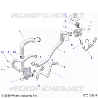 MOTORE, WATERPUMP AND BYPASS