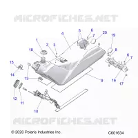 SISTEMA DI ALIMENTAZIONE CARBURANTE, FUEL TANK ASM.