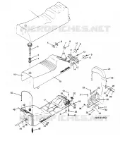 MONTAGGIO SEDILE   SERBATOIO 440 0952760, 440 SKS 0952560,  and EUROPEAN 440 (4929032903A008)