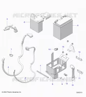 ELETTRICO, BATTERY/BOX AND CABLES