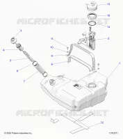 SISTEMA DI ALIMENTAZIONE CARBURANTE, FUEL TANK