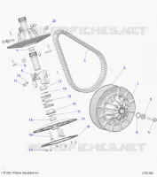 TRASMISSIONE, SECONDARY CLUTCH
