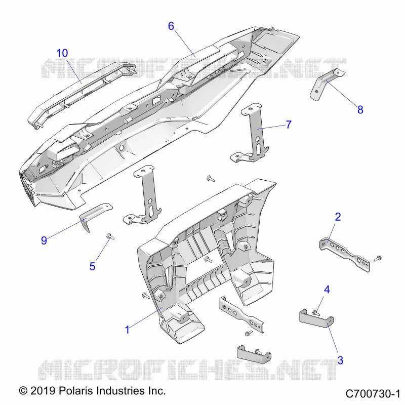 CARROZZERIA POSTERIORE BUMPER