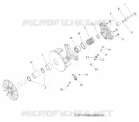 TRASMISSIONE, PRIMARY CLUTCH