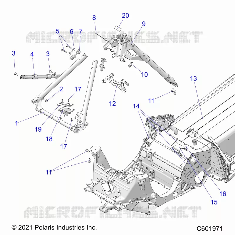 TELAIO, TELAIO ASM. AND OVER STRUCTURE