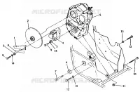 RH SCATOLA DEGLI INGRANAGGI   FRENO DI MONTAGGIO Trail Boss / W928527 (4922892289029A)