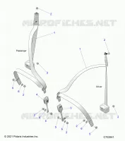SEDE BELT MOUNTING, FRONT