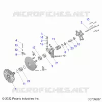 TRASMISSIONE, PRIMARY CLUTCH