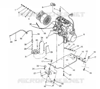 MONTAGGIO DEL MOTORE WIDETRAK / 0932064 (4922982298025A)