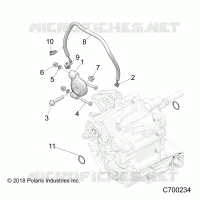 DRIVE TRAIN, MAIN SCATOLA INGRANAGGI MONTAGGIO