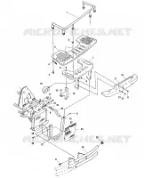 RACK ANTERIORE   PARAURTI MONTAGGIO