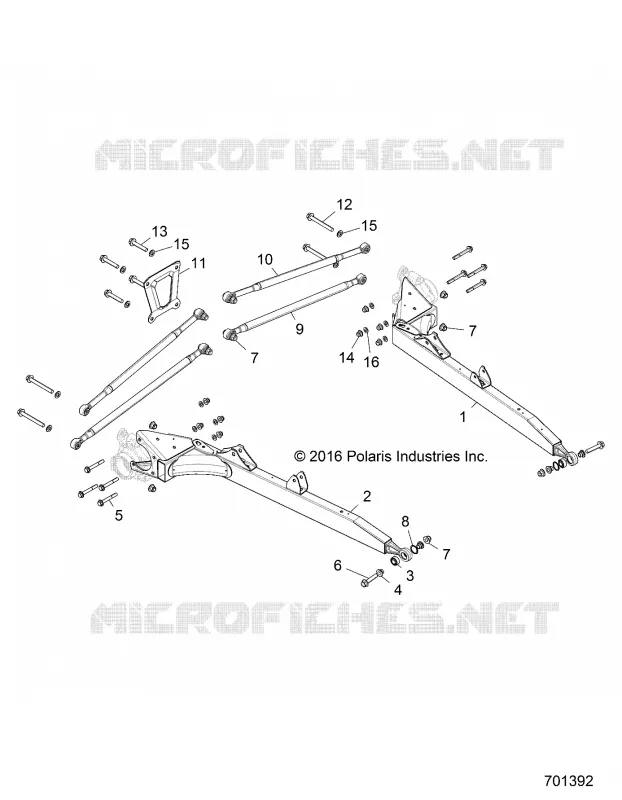 SOSPENSIONE POSTERIORE CONTROL ARMS