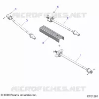 TRASMISSIONE, FRONT, MID, REAR PROP SHAFT