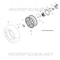 RUOTE, FRONT and HUB