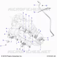 ENGINE, MOUNTING AND TRASMISSIONE MOUNTING