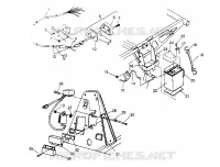 ELETTRICO/FANALE POSTERIORE ASSEMBLY  TRAIL BOSS W958527 (4930323032C003)