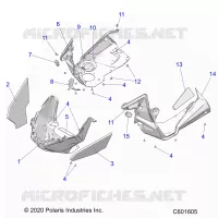 NOSEPAN ASM./FENDERS