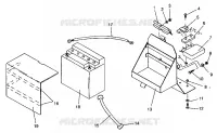 BATTERIA BOX ASSEMBLY RXL 0940768 (4925062506035A)