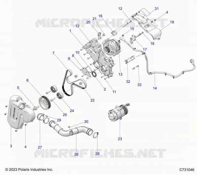 ENGINE, ALTERNATORE