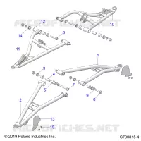 SOSPENSIONI ANTERIORI CONTROL ARMS