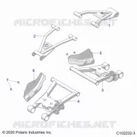 SOSPENSIONE POSTERIORE CONTROL ARMS