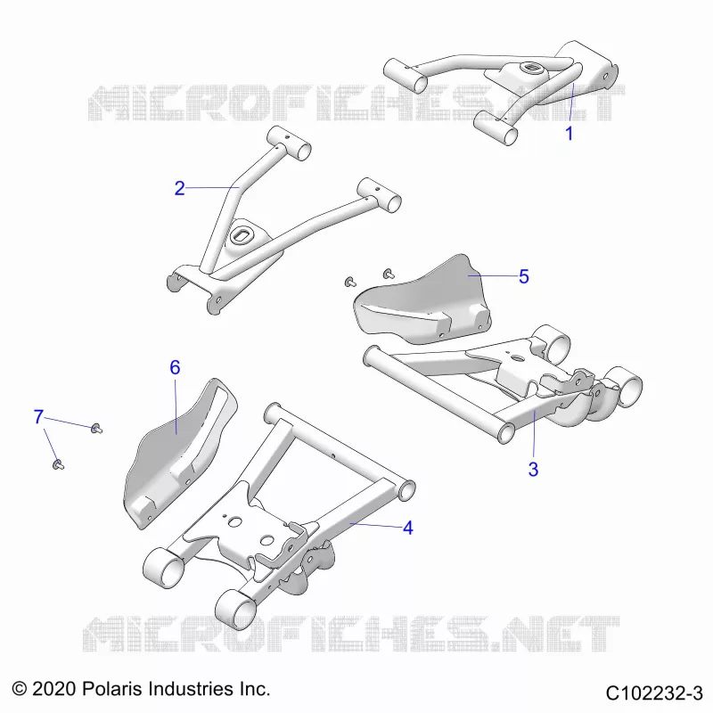 SOSPENSIONE POSTERIORE CONTROL ARMS