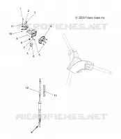 MOTORE, ACCELERATORE CONTROL ASM.