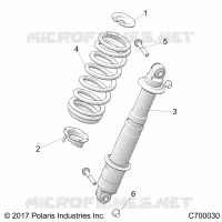 SOSPENSIONE POSTERIORE SHOCK MOUNTING
