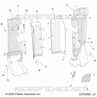 CARROZZERIA POSTERIORE CLOSEOFF, SIDE PANELS