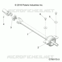 TRASMISSIONE, MID PROP SHAFT