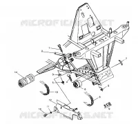 TRANSMISSIONE ANTERIORE MONTAGGIO SCRAMBLER W957840 (4927252725B002)