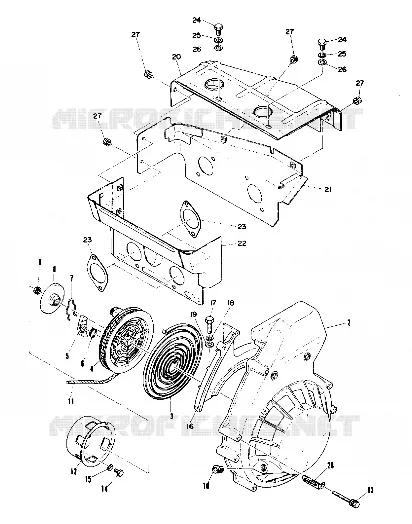 AUTOAVVOLGENTE AND BLOWER HOUSING (4909520952020A)