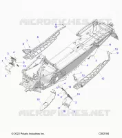 CHASSIS, PROTEZIONE FRIZIONE, FOOTRESTS, AND RUNNINGBOARDS