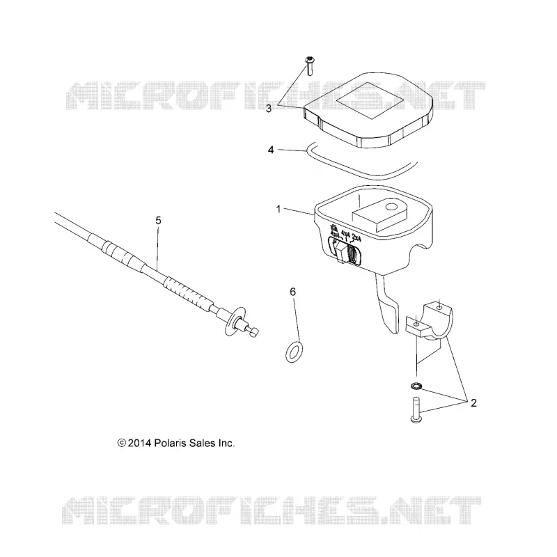 TIMONE, CONTROLS, THROTTLE ASM. AND CABLE
