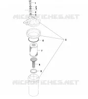 Carburante / separatore
