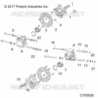 SUSPENSION, PORTAPACCHI POSTERIORE
