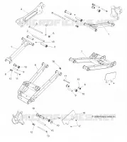 SOSPENSIONE POSTERIORE CONTROL ARMS