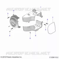 ENGINE, FAN COVER AND SINDONE