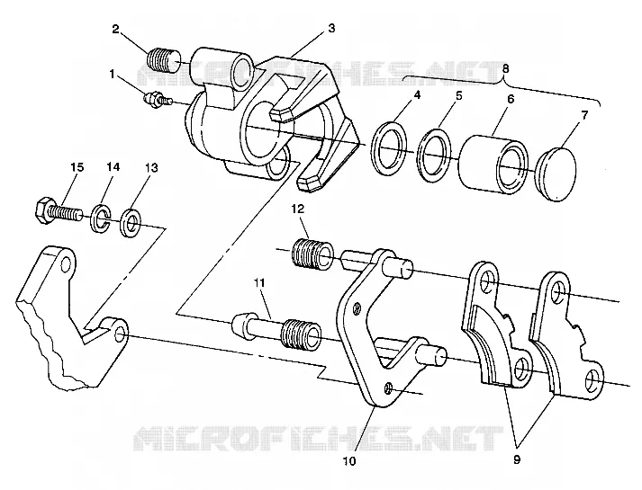 MEDIO FRENO ASSE ASSEMBLY          6x6 350L C938739 (4924362436025A)