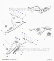 SOSPENSIONI ANTERIORI CONTROL ARMS