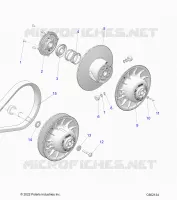 TRASMISSIONE, CLUTCH, SECONDARY