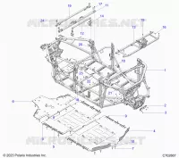 CHASSIS, MAIN FRAME AND SCIARED PLATES