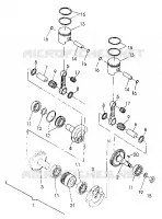 PISTONEEE   ALBERO MOTORE  440 XCR (4921352135037A)