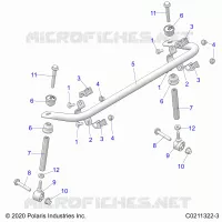 SUSPENSION, BARRA DI STABILIZZAZIONE