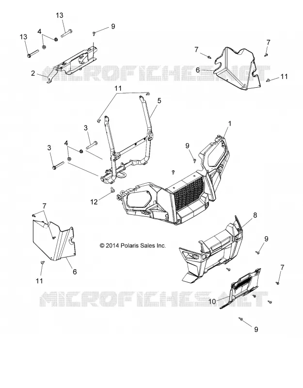 PARAURTI ANTERIORE AND MOUNTING