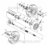 TRAZIONE POSTERIORE MONTAGGIO Trail Boss W938527 (4924072407025A)