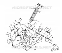 SWING ARM WLDMT (MIDDLE) BIG BOSS 4X6 UPDATED 2-91 (4919801980026A)